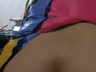 Watch this kamwali Indian 18-year-old get the brush pussy pounded and cum in all