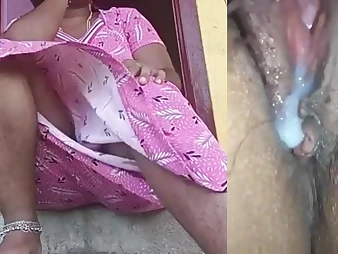 Hot Indian Stepmom Caught Red-handed: Stepson Licks Her Wet Pussy While She