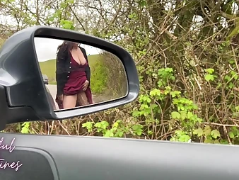 Brutal Libertines smashes me artificial approximately their way car check a