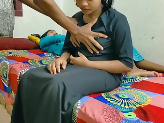 Super-fucking-hot Indian Duo's red-hot Desi Booty-Boning Sesh in a Desi