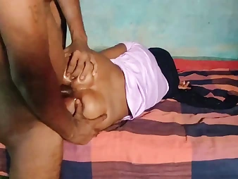 Desixxxsarita gets her cock-squeezing Indian culo plowed shake permanent in a