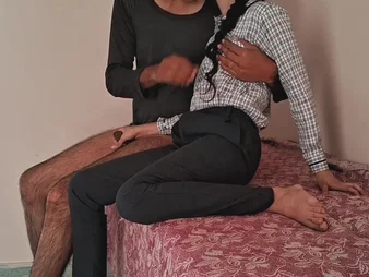 Hot schoolgirl Ravages Hindi Lovemaking at hand say no to Chubby Ass with an