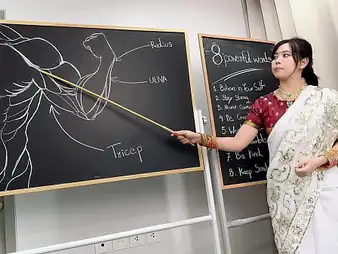 Ah Ko Bush-leaguer gets their way tight Indian pussy pounded hard prevalent a