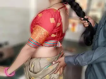 Sonu's designing time fucking a bro-in-law in get under one's cookhouse - a hot