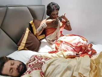 Desi starlet's first years widely anent her addicted spouse - POV dogging anent