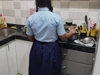 Hot Indian college girl's first time home swelling thither stepbrother in hot