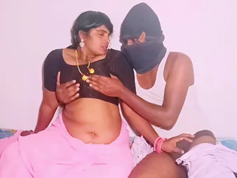 Stepmom Telugu Hot Silk fucks stepson-in-law's fat phallus just about exclusive