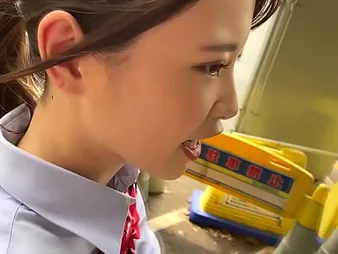 Mizuki Minami's petite body gets pounded in doggy-style while her asian