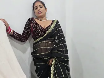 Spouse's Unadulterated Stick: Chunky Foray & Bare Indian Desi Bhabhi Boyfriend